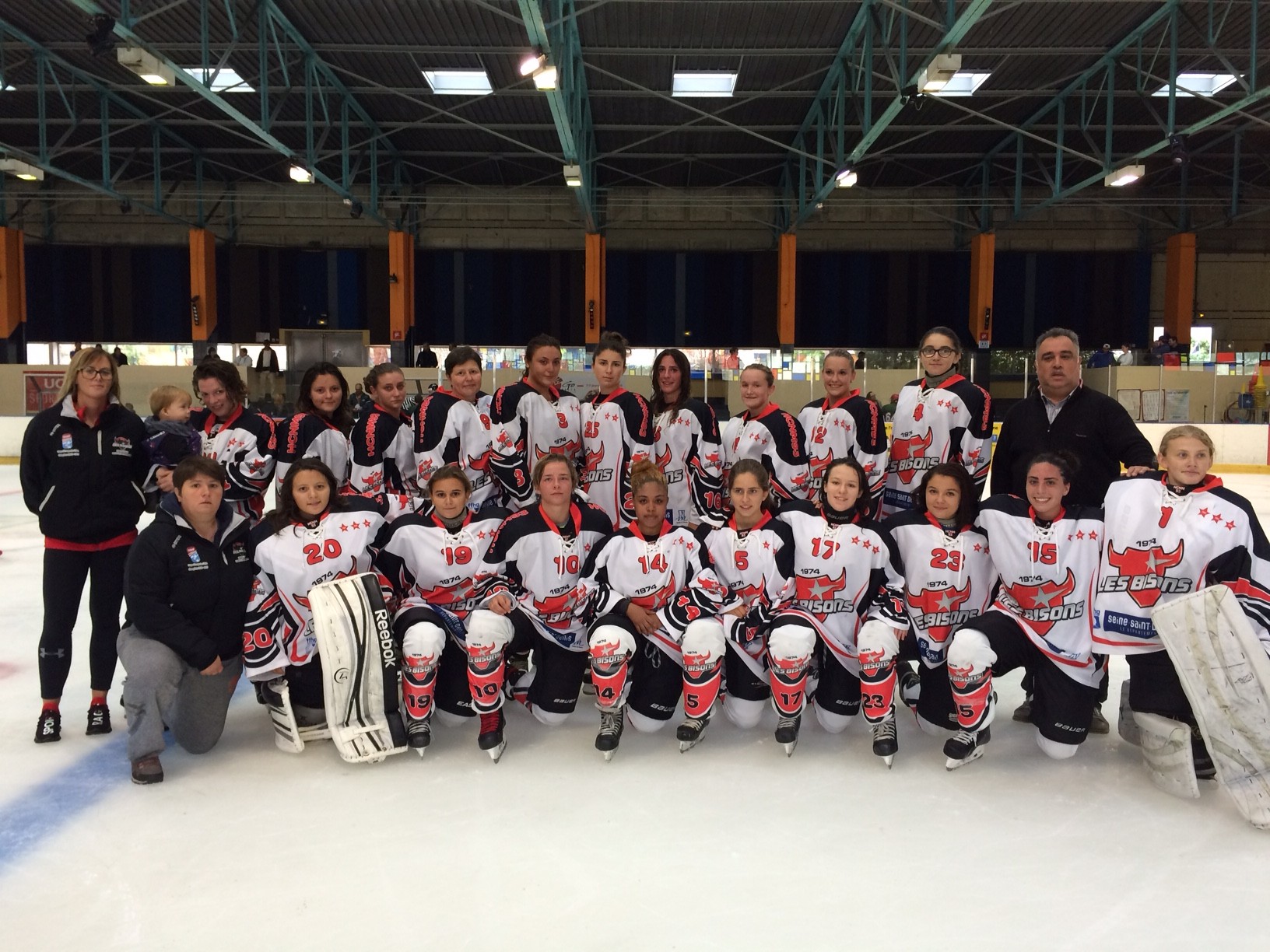 HCNM 93 LES BISONS FILLES 2016 2017